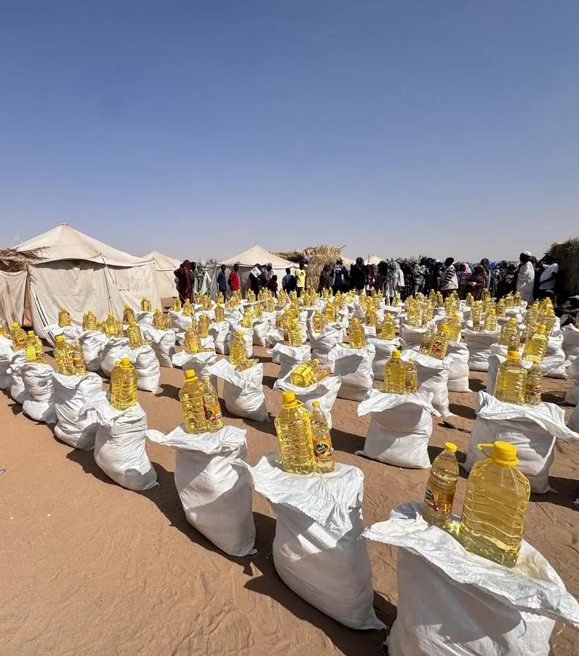 Food baskets distribution in Sudan