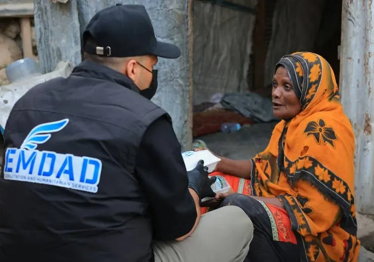 Support for elderly beneficiaries in Yemen